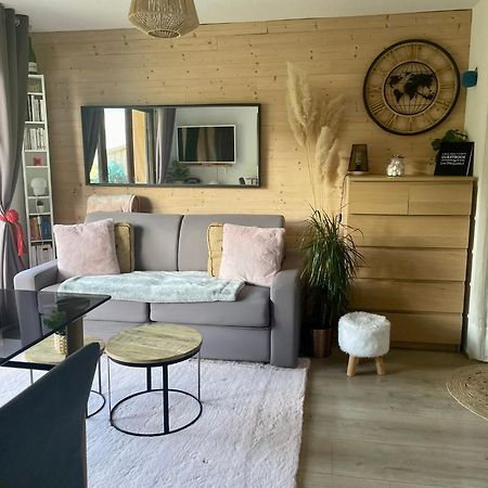 Studio Turquoise Quartier Grattague Vue Montblanc Saint-Gervais-les-Bains Exterior foto