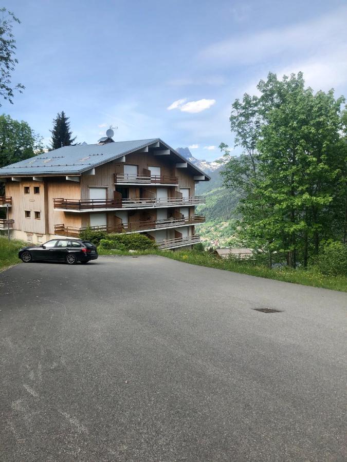 Studio Turquoise Quartier Grattague Vue Montblanc Saint-Gervais-les-Bains Exterior foto