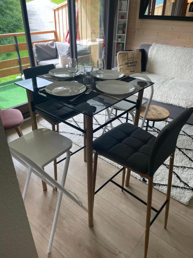 Studio Turquoise Quartier Grattague Vue Montblanc Saint-Gervais-les-Bains Exterior foto