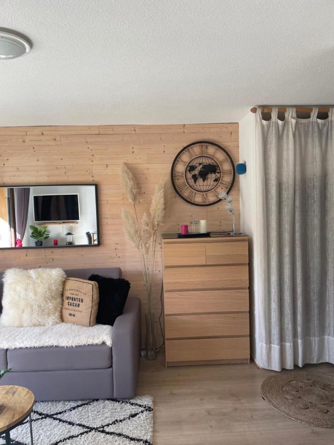 Studio Turquoise Quartier Grattague Vue Montblanc Saint-Gervais-les-Bains Exterior foto