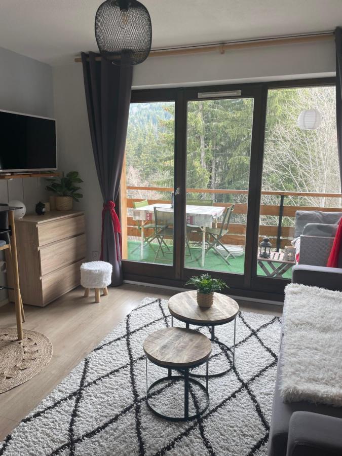 Studio Turquoise Quartier Grattague Vue Montblanc Saint-Gervais-les-Bains Exterior foto