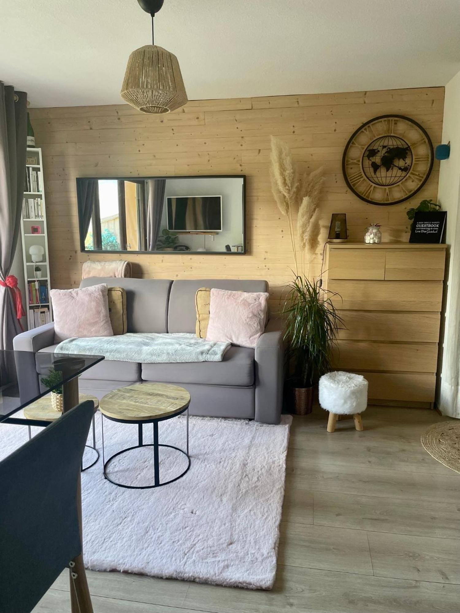 Studio Turquoise Quartier Grattague Vue Montblanc Saint-Gervais-les-Bains Exterior foto